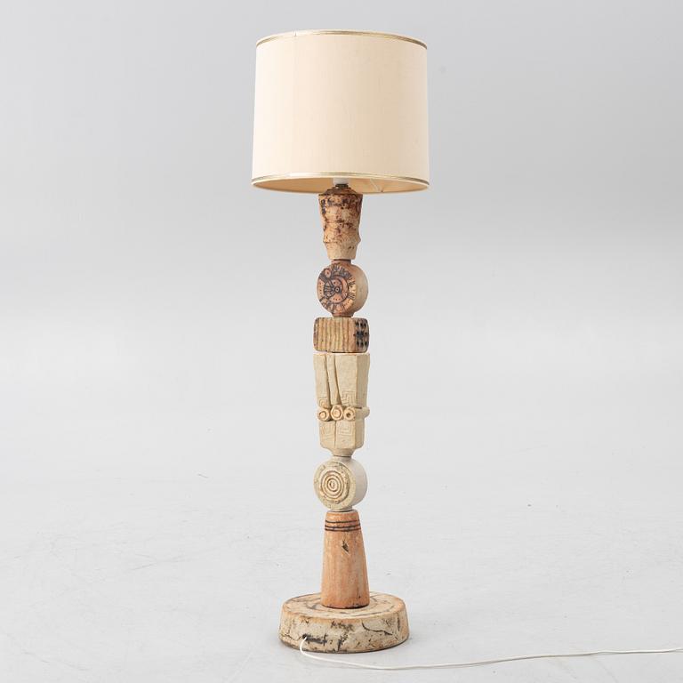 Bernard Rooke, Table lamp/floor lamp, "Totem", England, 1960s/70s.