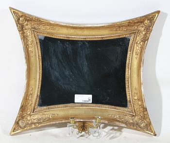 SPEGELLAMPETT, nyrokoko, 1800-talets andra hälft.