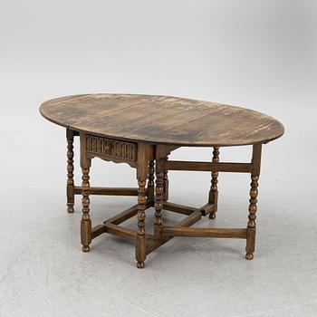 Drop-leaf table, 19th century.