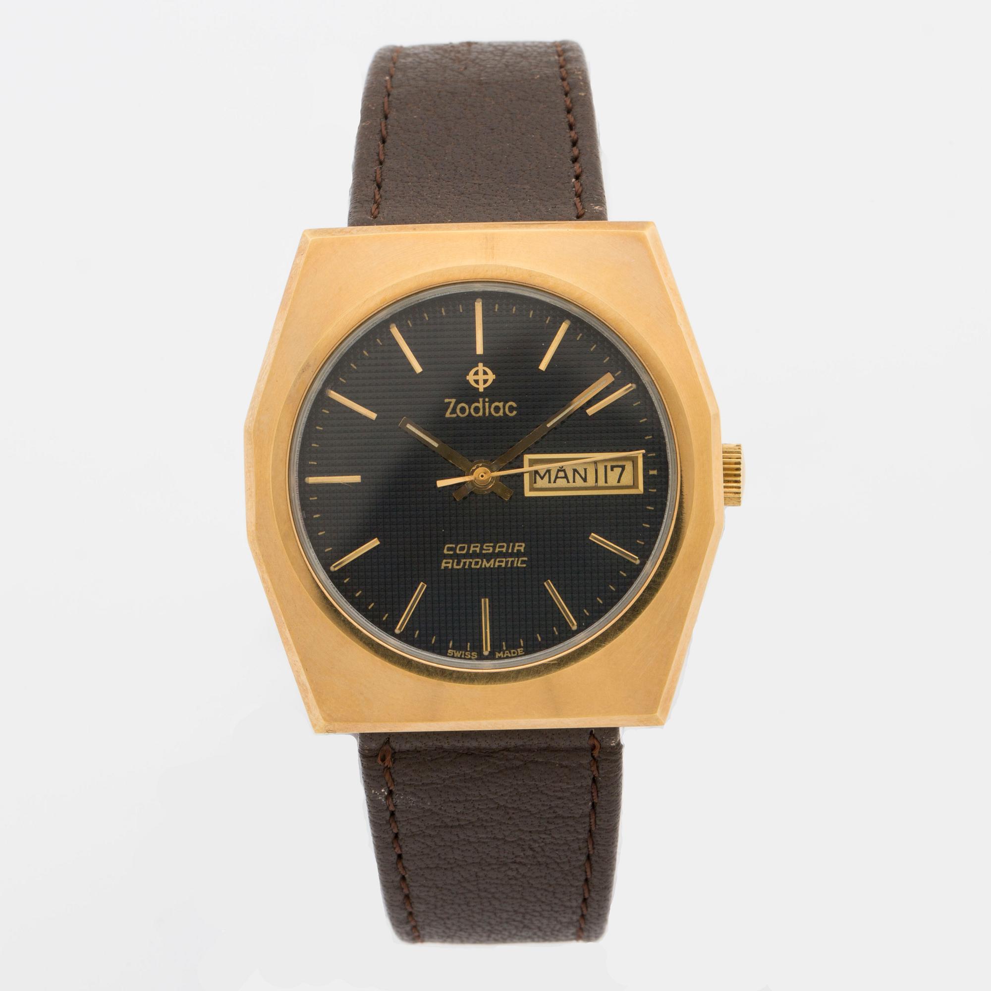 ZODIAC Corsair wristwatch 36 mm Bukowskis