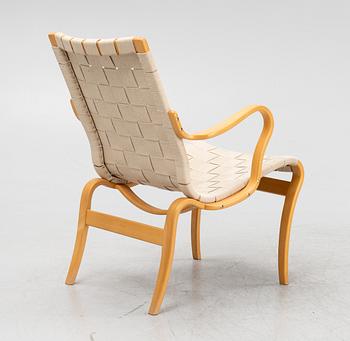 Bruno Mathsson, a 'Mina' armchair, Bruno Mathsson International, Värnamo, dated 2001.