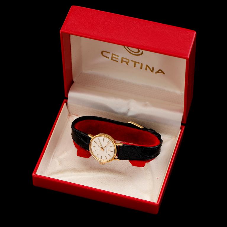 ARMBANDSUR, 18K guld, Certina New Art.