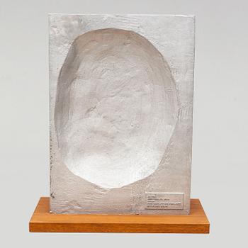 ANN WOLFF, sculpture, 'Aluna', aluminum, Byarums Bruk. Signed and numbered 23/65.