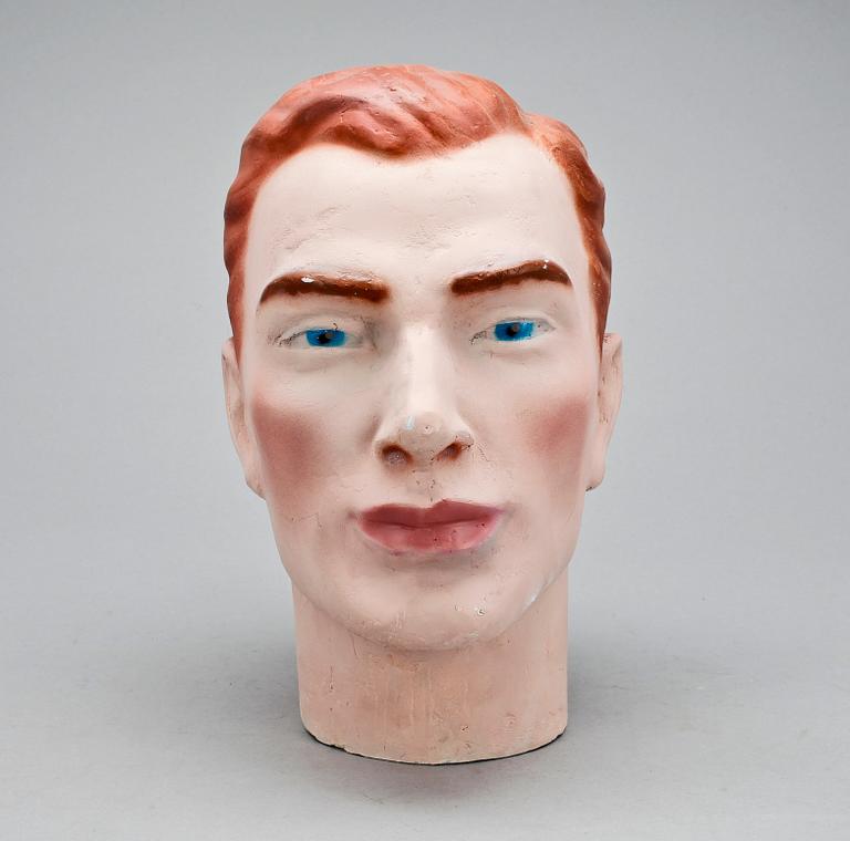 MANNEKÄNG, gips, 1900-talets första hälft.