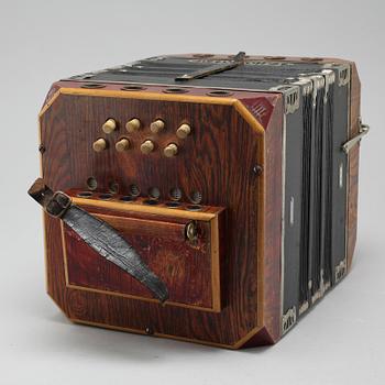 BANDONEON/BANDONIKA CONCERTINA, instrument, 1920/30-tal.