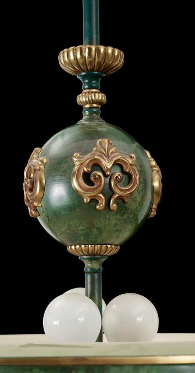 TAKLAMPA, 1930/40-tal. H 70.