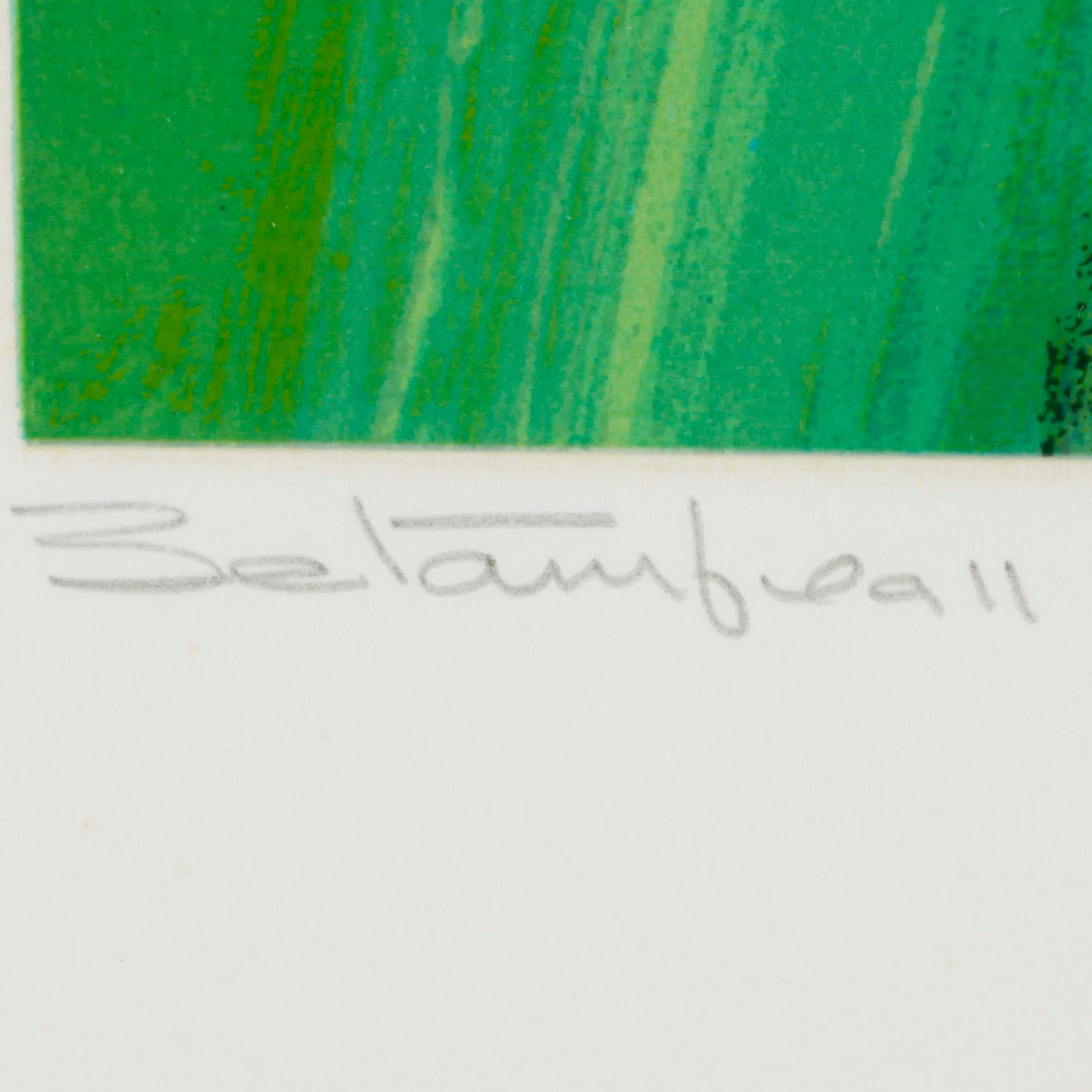 IVON HITCHENS, färgserigrafi, sign, numr 18/100, 1976.