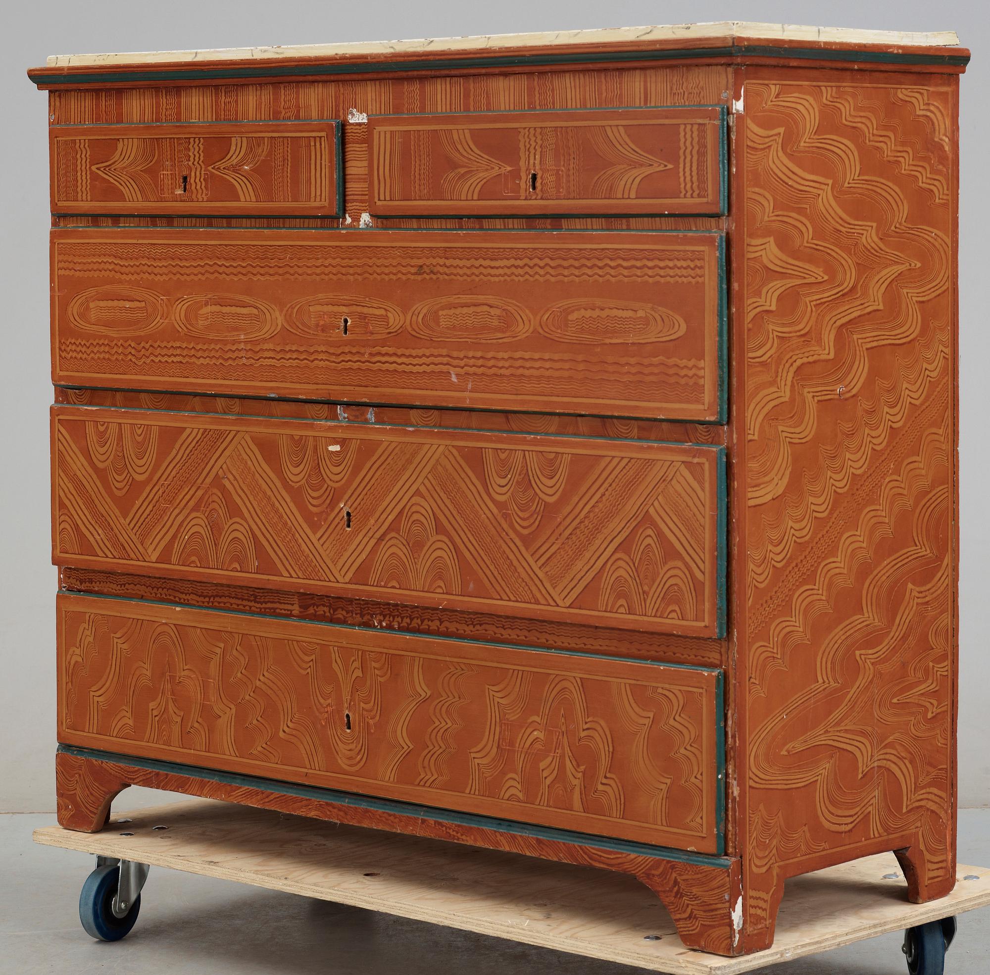 BYRÅ, allmoge, 1800-talets första hälft.