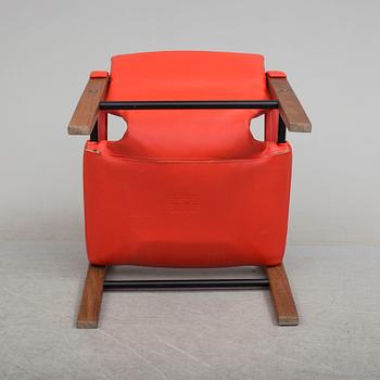 MAURICE BURKE, a 'Safari' teak easy cahir from Arkana, Falkisrk, Scotland.