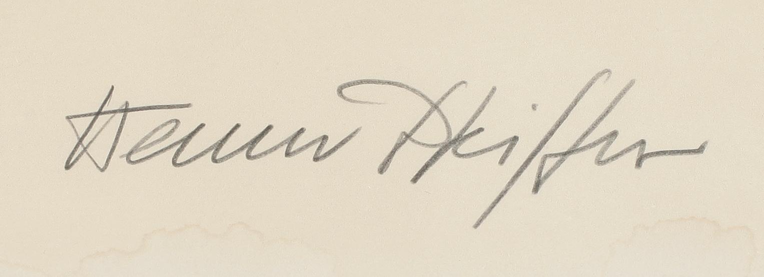 WERNER PFEIFFER, 2 st, färglitografier, signerade och numrerade 4/50 och 5/50.