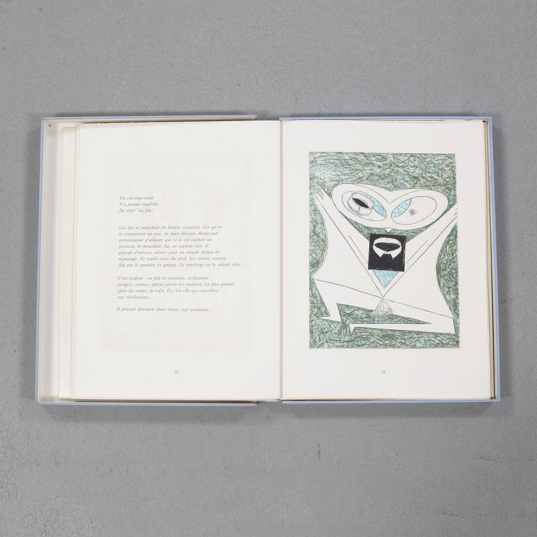 MAX ERNST, portfolio comprising 12 lithographs in colours, 1974, each signed in pencil and numbered 24/79,