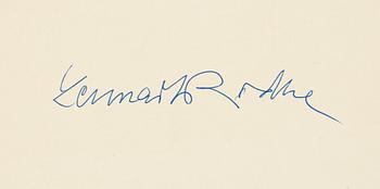 Lennart Rodhe, Utan titel.