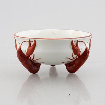 Alf Wallander, bowl, creamware, Rörstrand, first half of the 20th Century.