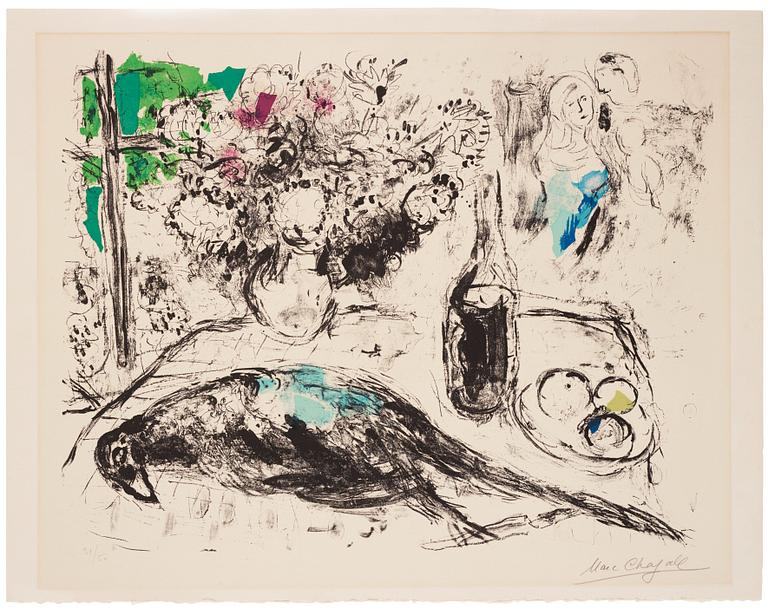 Marc Chagall, "Le Faisan".