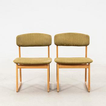 Chairs, 4 pcs, second half of the 20th century.