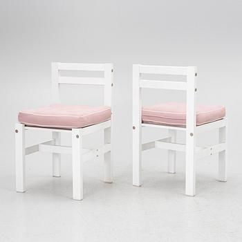 Elsa Stackelberg, Table with 6 chairs, Free Form, contemporary.