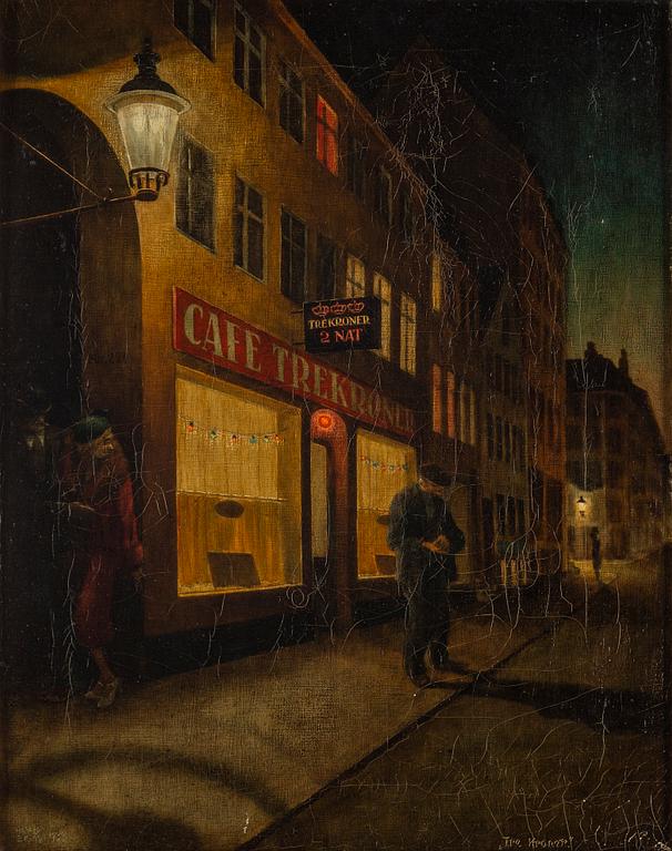 HARALD ENGMAN, oil on canvas, signed.