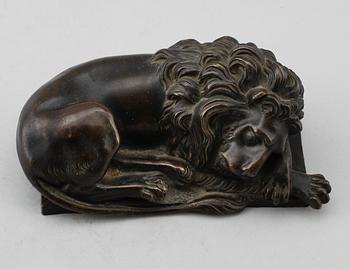 FIGUR, brons, 1800-tal.