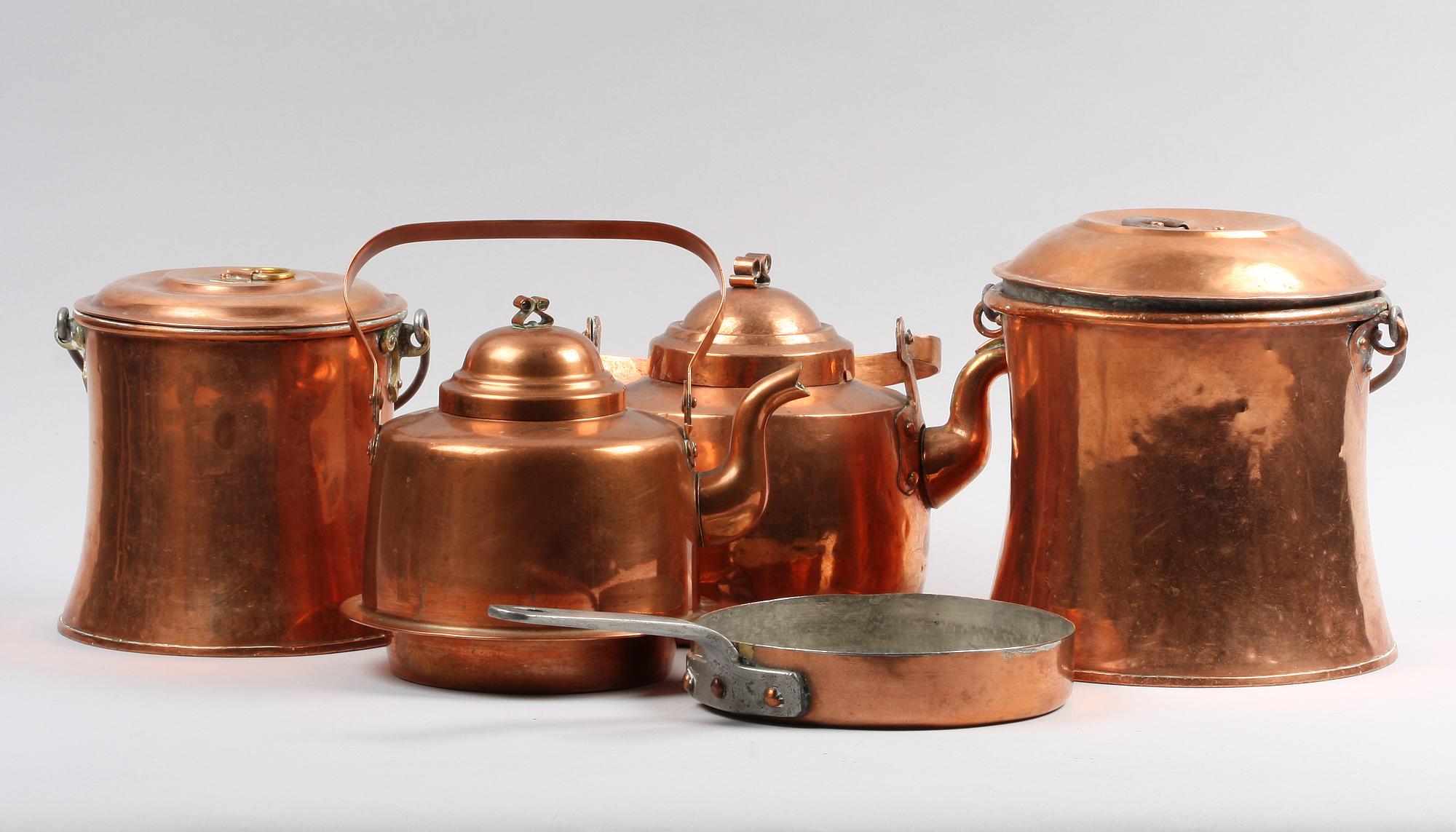 PARTI KOPPAR, 8 delar. 1800-tal bl a.