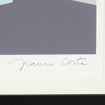 Franco Costa, färgserigrafi, signerad AP.