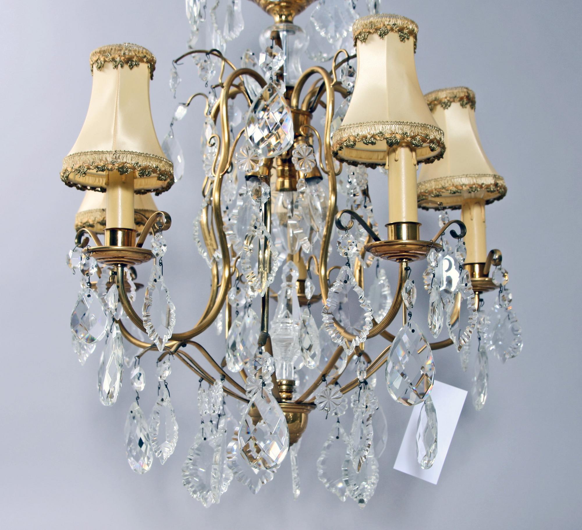 LJUSKRONA, rokokostil, 1900-talets mitt.