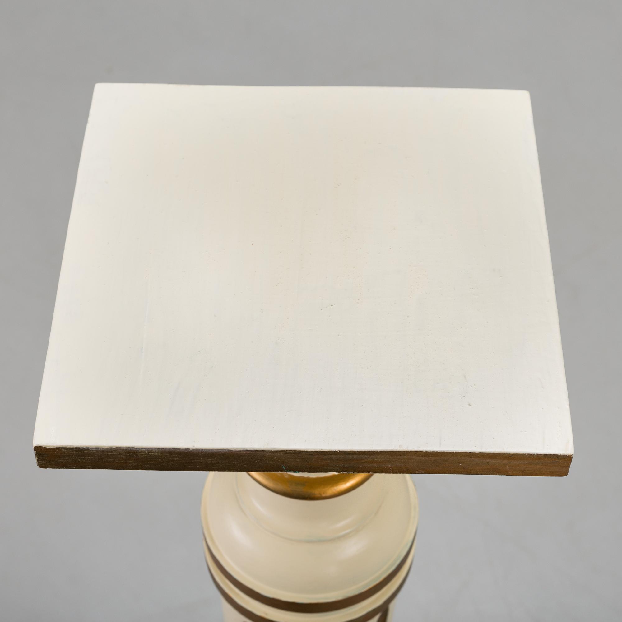 A second half of the 20th century pedestal.