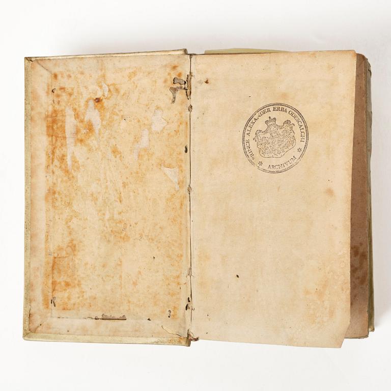 Rare periodical, with numerous engraved plates, 1690.