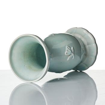 Wilhelm Kåge, a ceramic vase and a  lidded bowl, Gustavsberg 1927-28.
