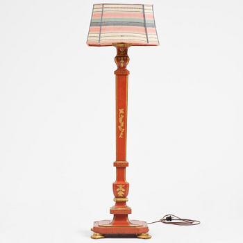 Carl Malmsten, golvlampa, Swedish Grace, snickarmästare Albin Johansson, Stockholm, för Villa Kvikkjokk, 1927.