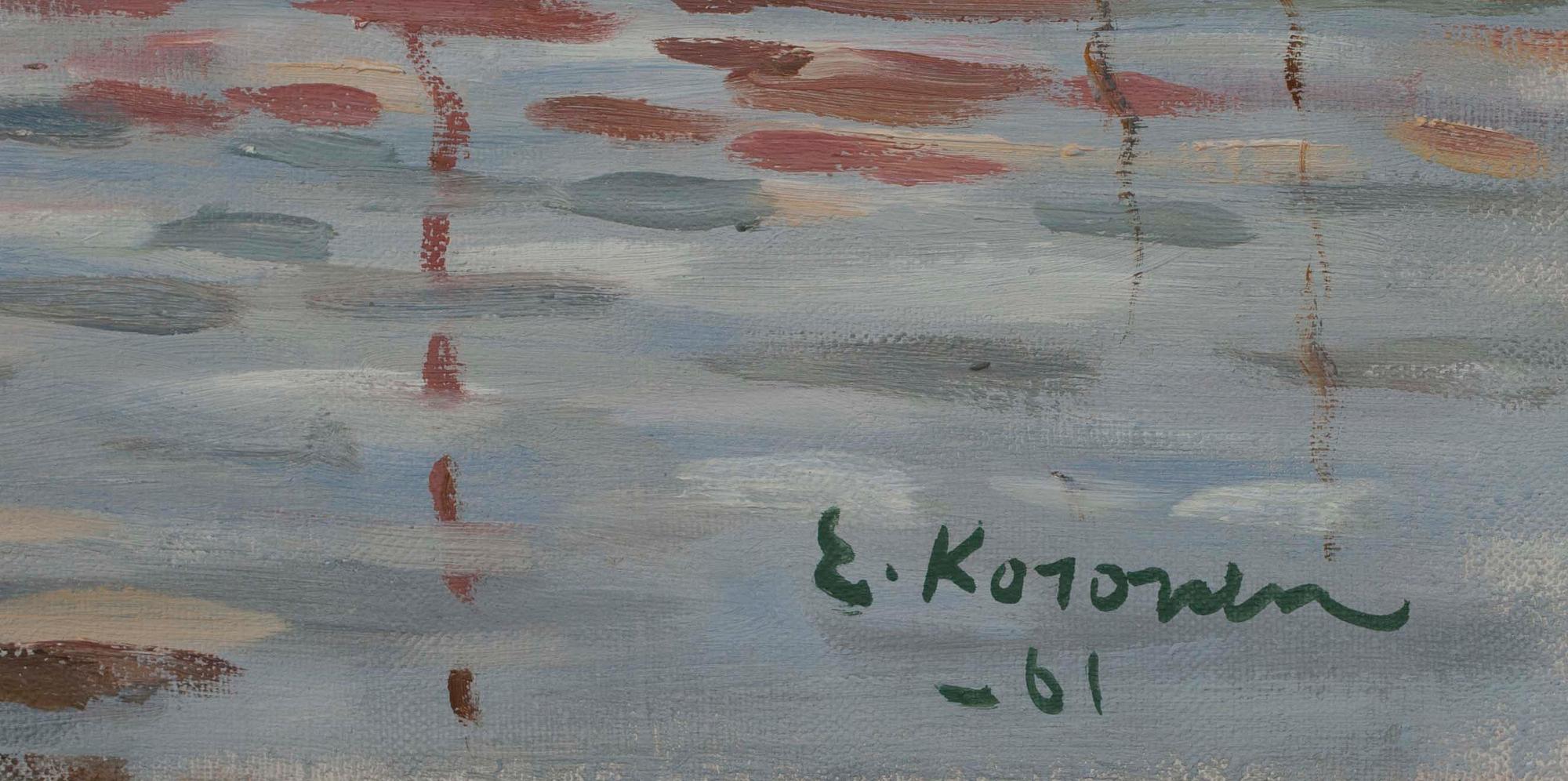 ERKKI KOSONEN, olja på duk, sign. och dat. -61.