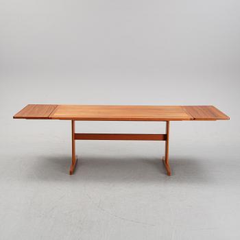 A teak dining table, Ulferts, Tibro, second half of the 20th century.