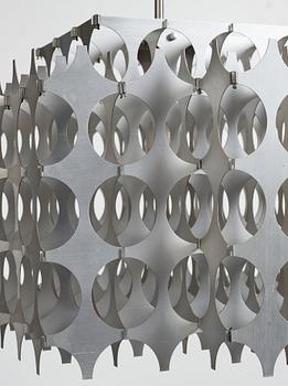 Mario Marenco, a pair of "Cynthia" ceiling lamps, for Artemide, Italy 1968.