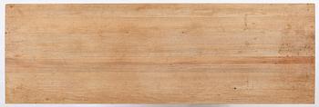 Axel Einar Hjorth, a stained pine "Utö" table, Nordiska Kompaniet, Sweden 1930's.
