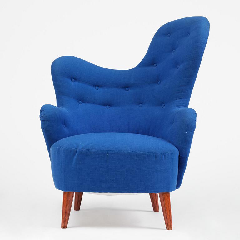 S. M. Wincrantz Möbelindustri, fåtölj, Swedish Modern, Skövde, 1940-50-tal.