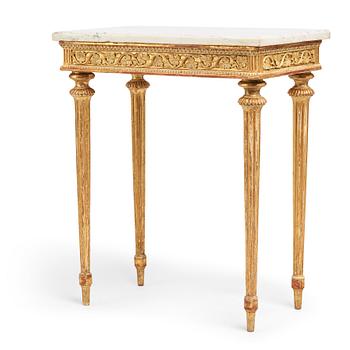 A late Gustavian 18th century console table.