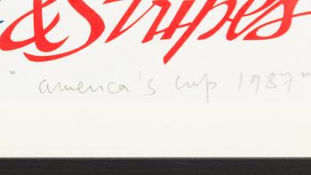 Franco Costa, "Stars and Stripes - America's Cup 1987".