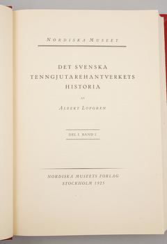 BÖCKER, 8 st, konstkonsthantverk, 1900- och 2000-tal.