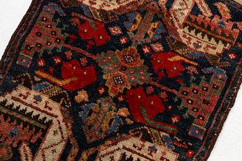 Saddlebag face Afshar, southeastern Iran, 50 x 44 cm.