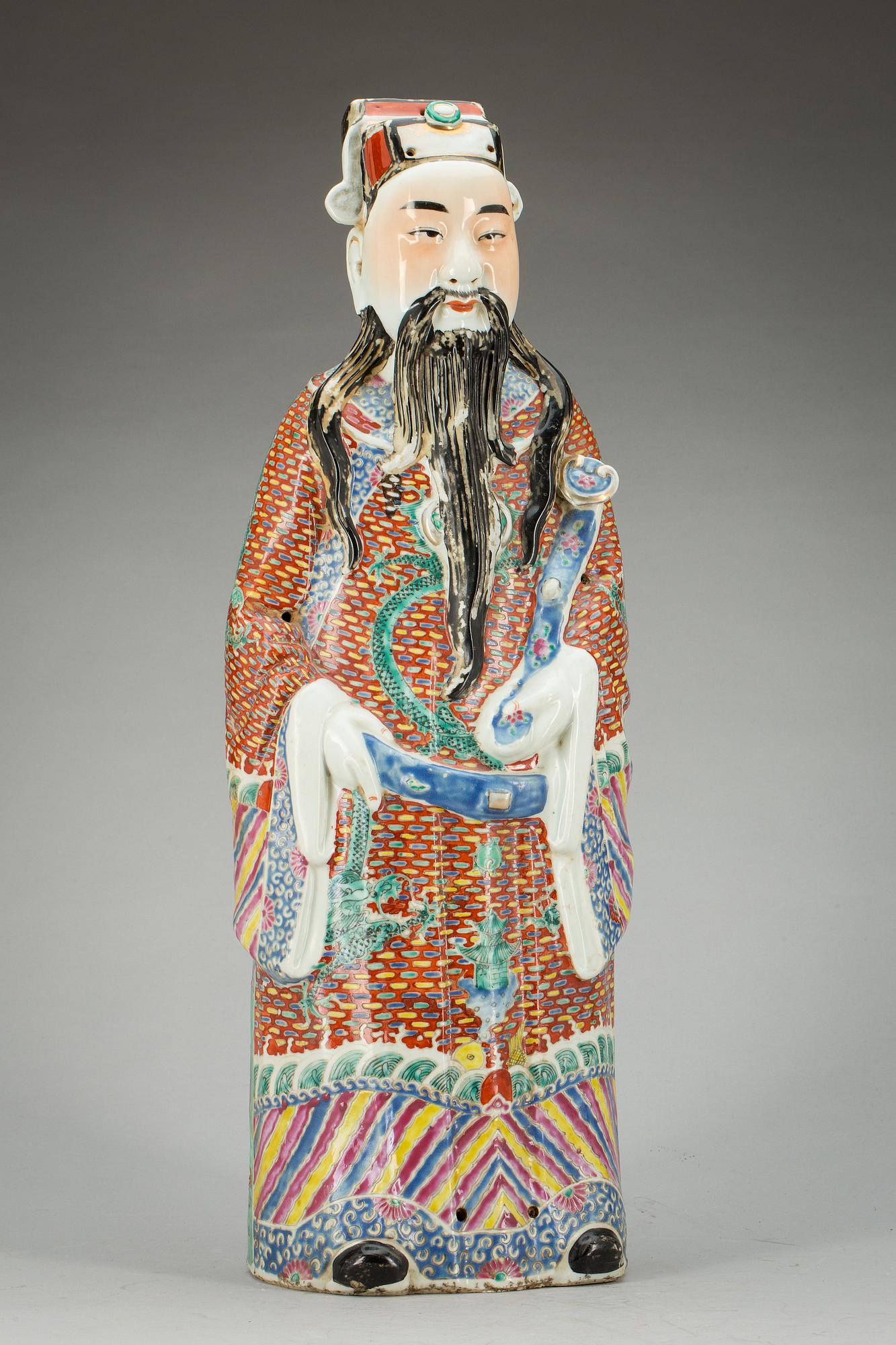 FIGURIN, porslin, Kina, 1900-talets slut.