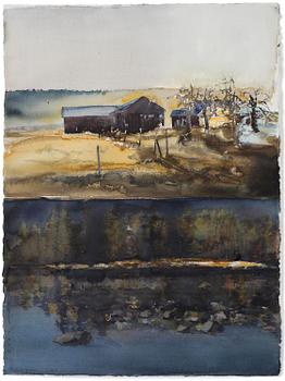 344. Lars Lerin, Untitled.