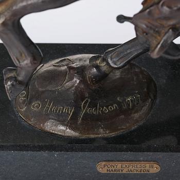 Harry Jackson Efter, "Pony Express III".