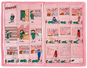 113. Marie-Louise Ekman, "Hunger/Pink Silk Book".