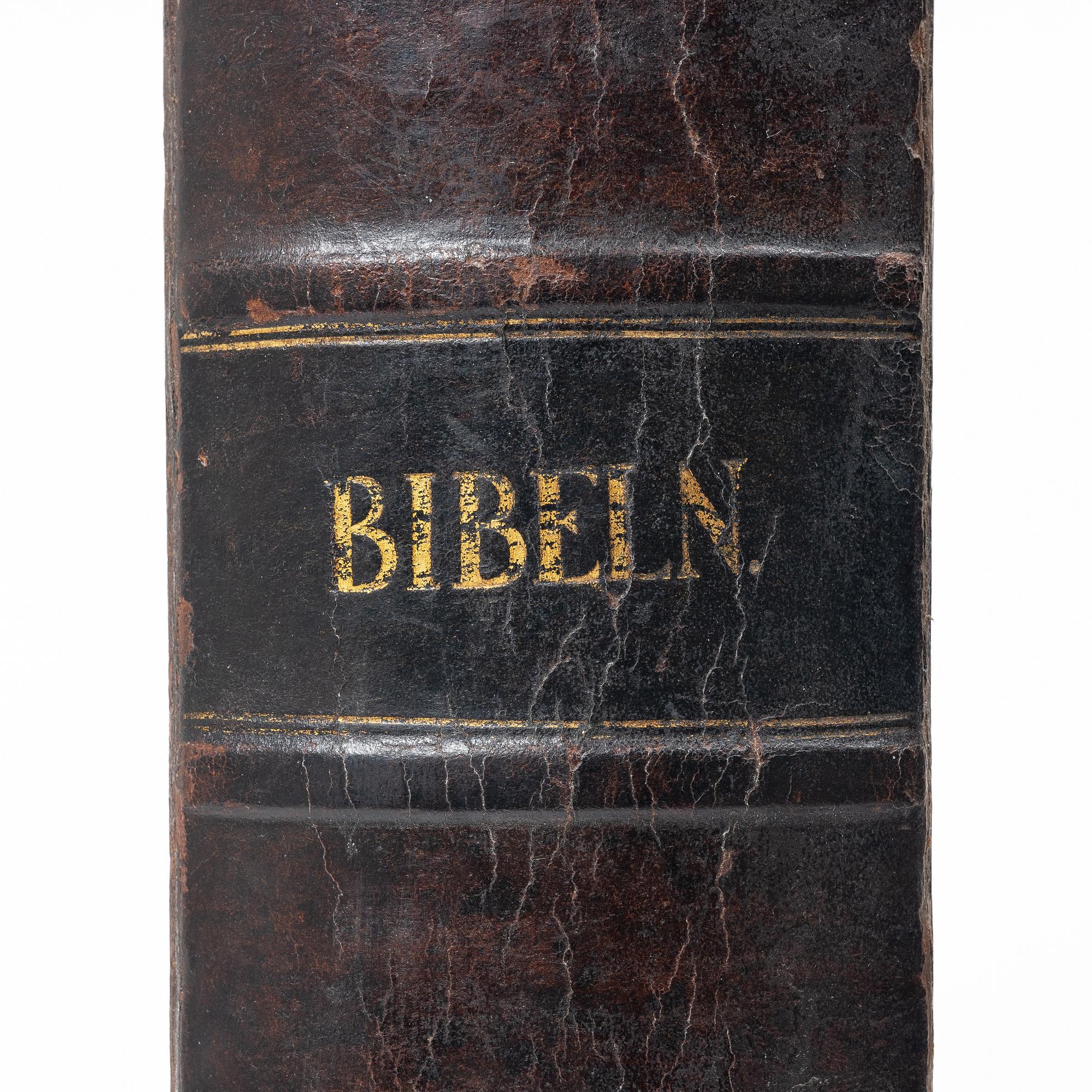 Karl XII:s stora kyrkobibel, 1702-3, Biblia, thet är all then heliga skrift på swensko.