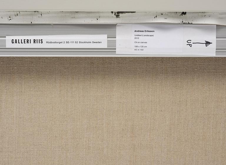 Andreas Eriksson, "Untitled (landscape)".