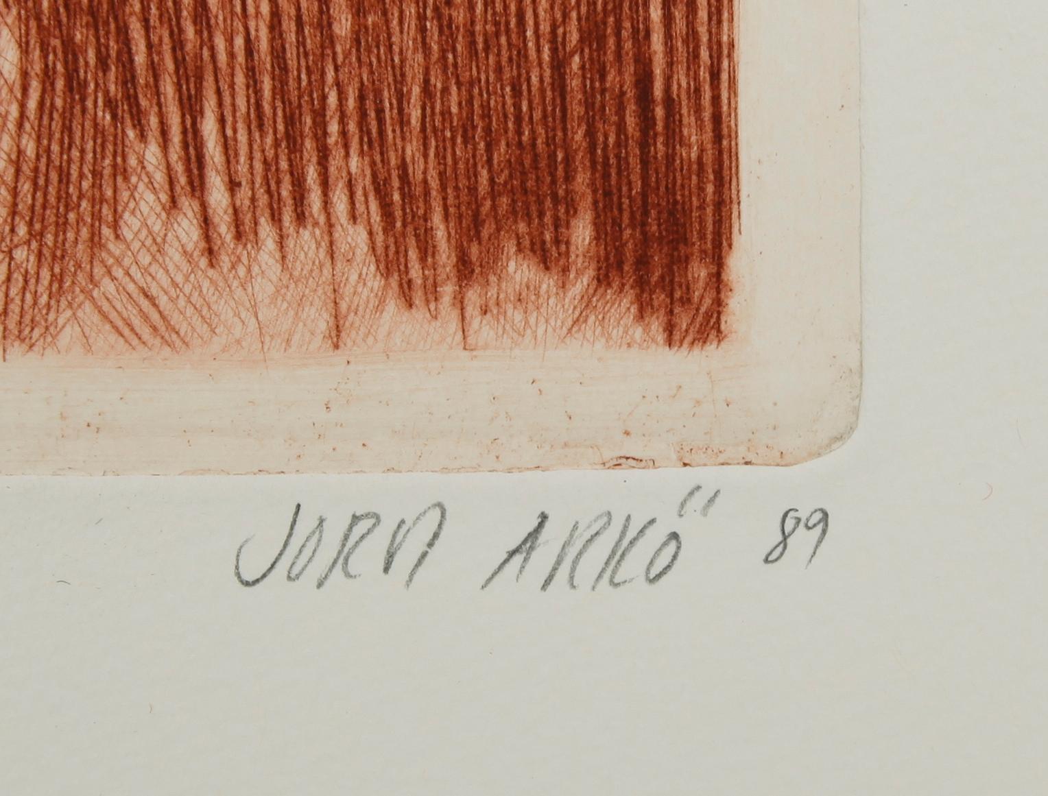 MAPP, Nordens Ljus, 5 olika konstnärer, grafik, begränsad upplaga nr 7.