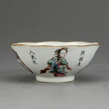 KOPP, porslin, Kina, Guangzhou (1875-1909).