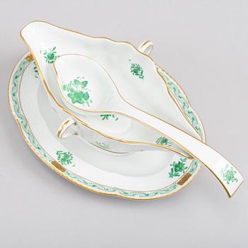 A porcelain dining service, 85 pieces 'Chinese Bouquet', Herend, 20th century.