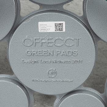 Luca Nichetto, A 'Green Pads' table/flower table, Italy, contemporary.