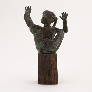 Torsten Fridh, Tsculpture, bronze, signed 5/10 on the left foot.