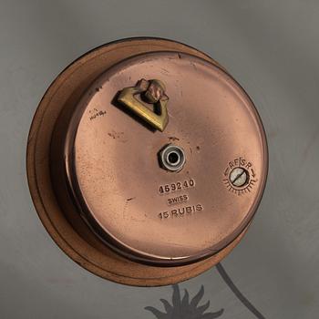 A mantel clock, second half of the 20th Century.